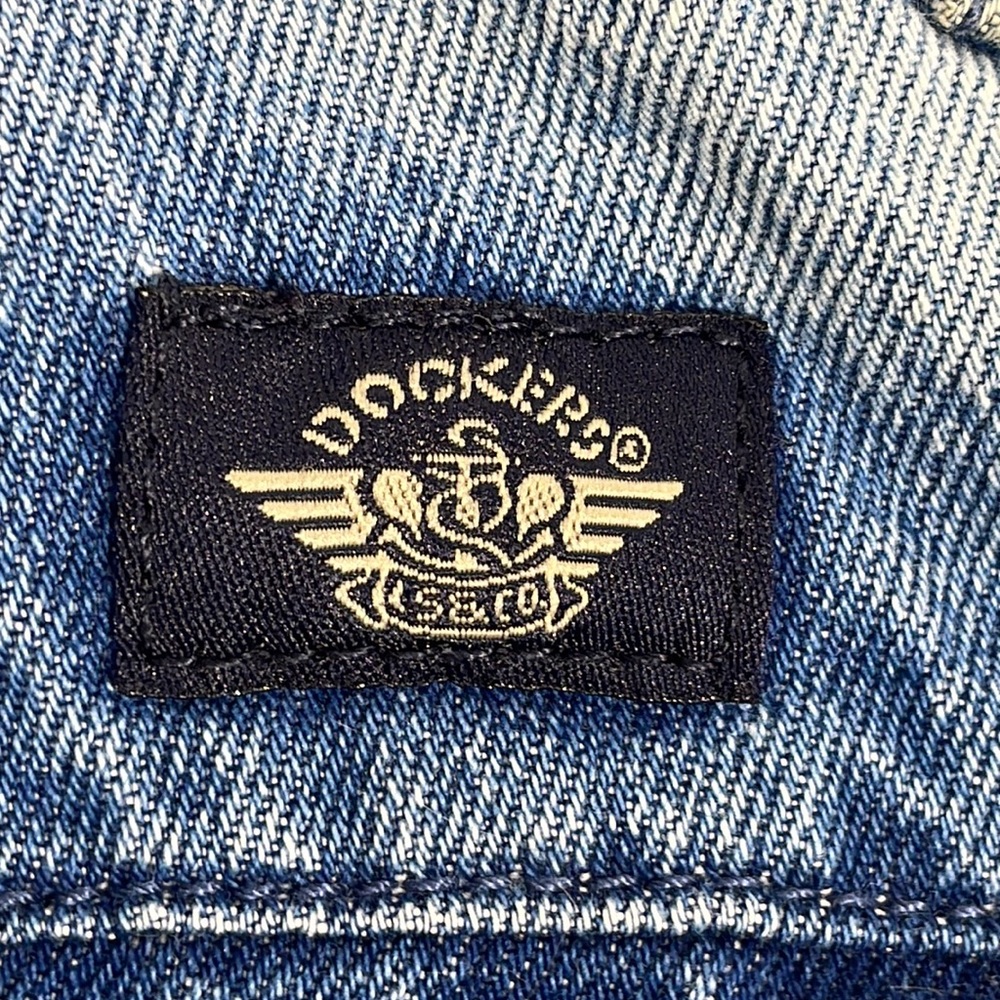 VTG Mens Dockers Shorts Big Tall Khakis 44 Denim Jean shorts Y2K 80s - Picture 5 of 9
